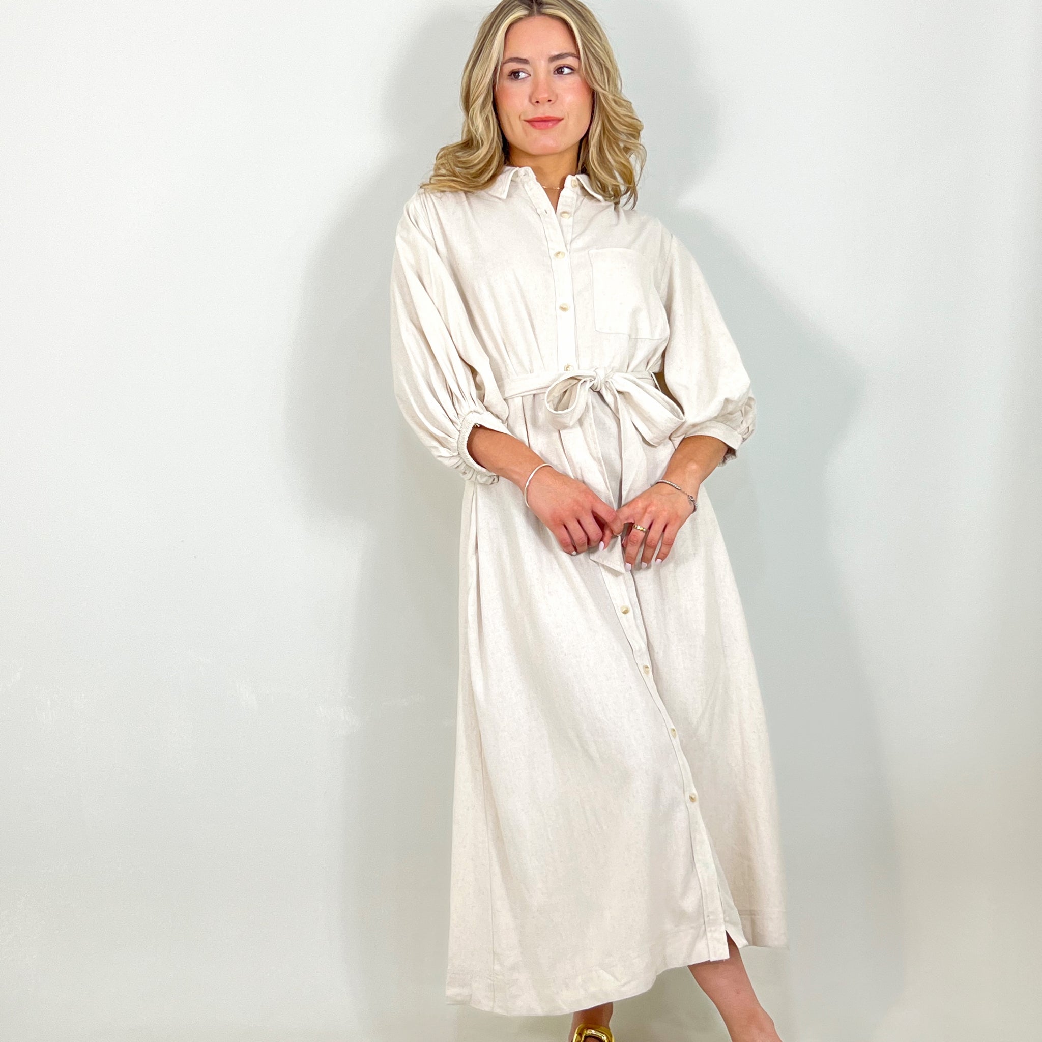 linen dress