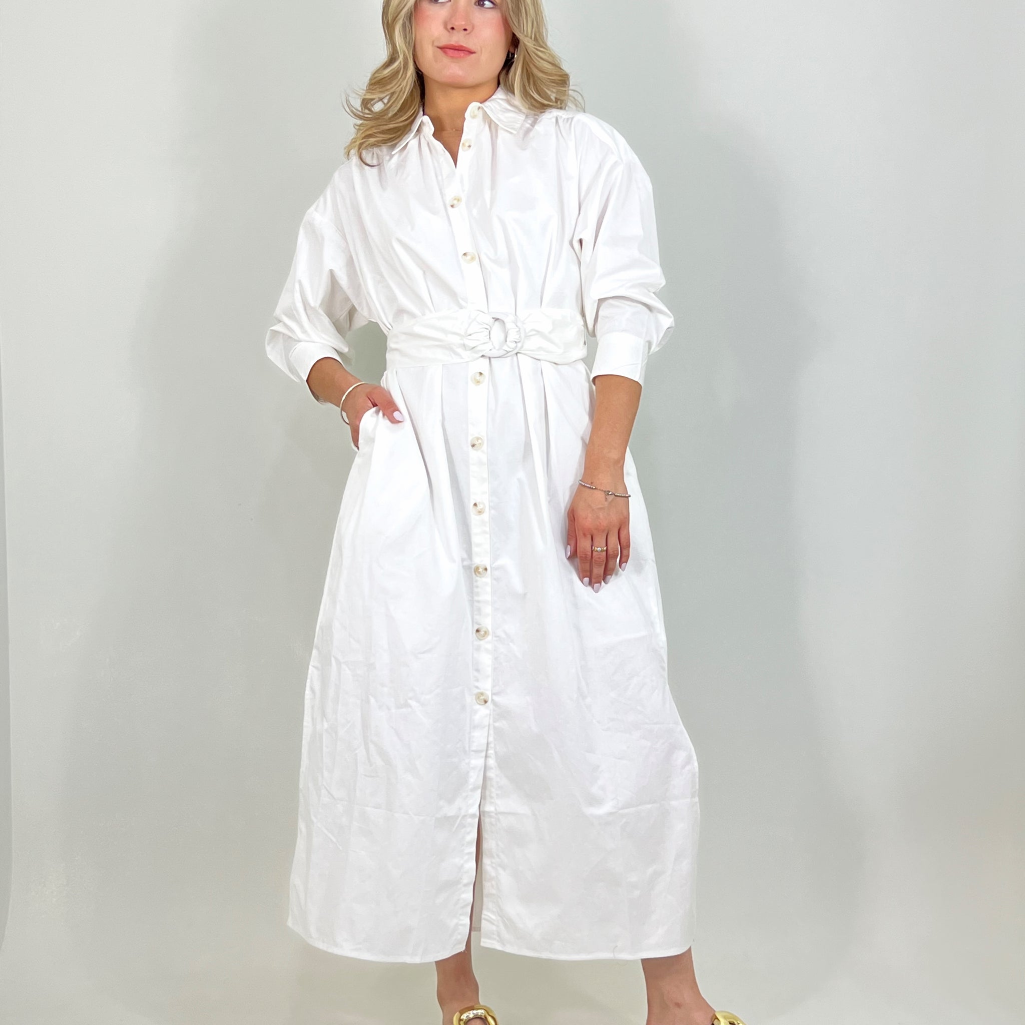 The poplin dress