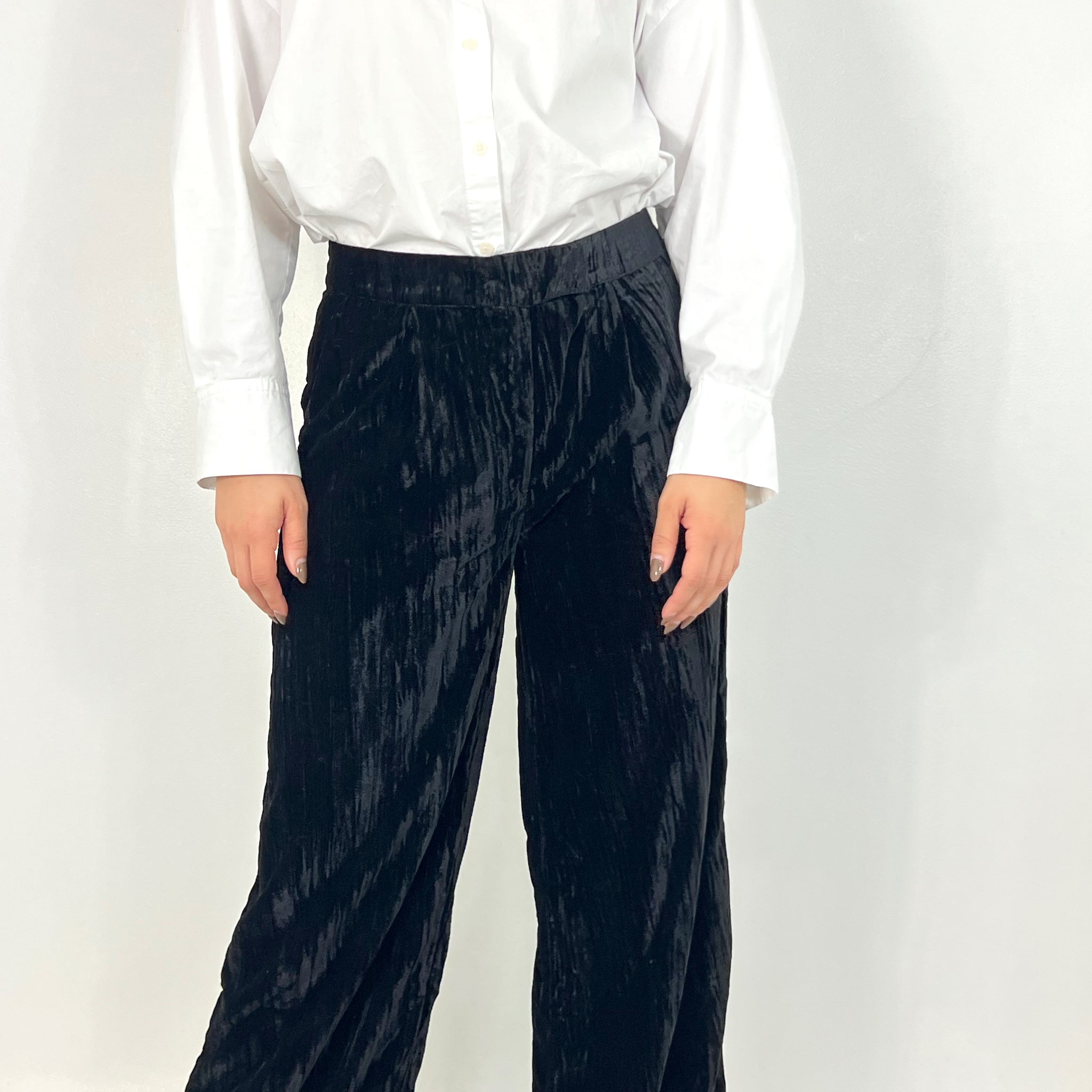 Velvet trousers