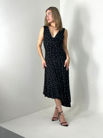Polkadot midi dress