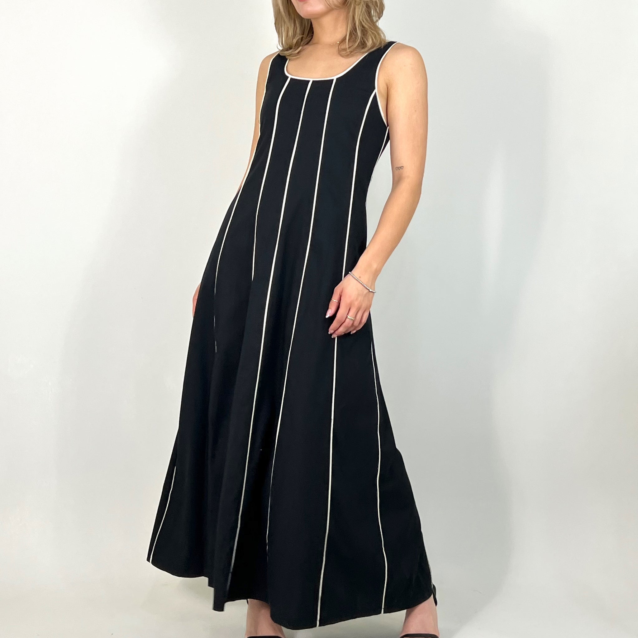 A black dress