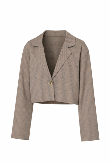The cropped blazer
