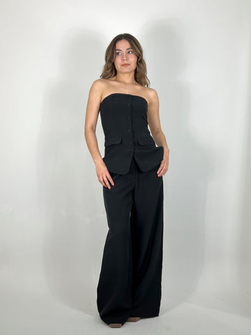 Strapless suit set