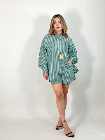 green stripes
