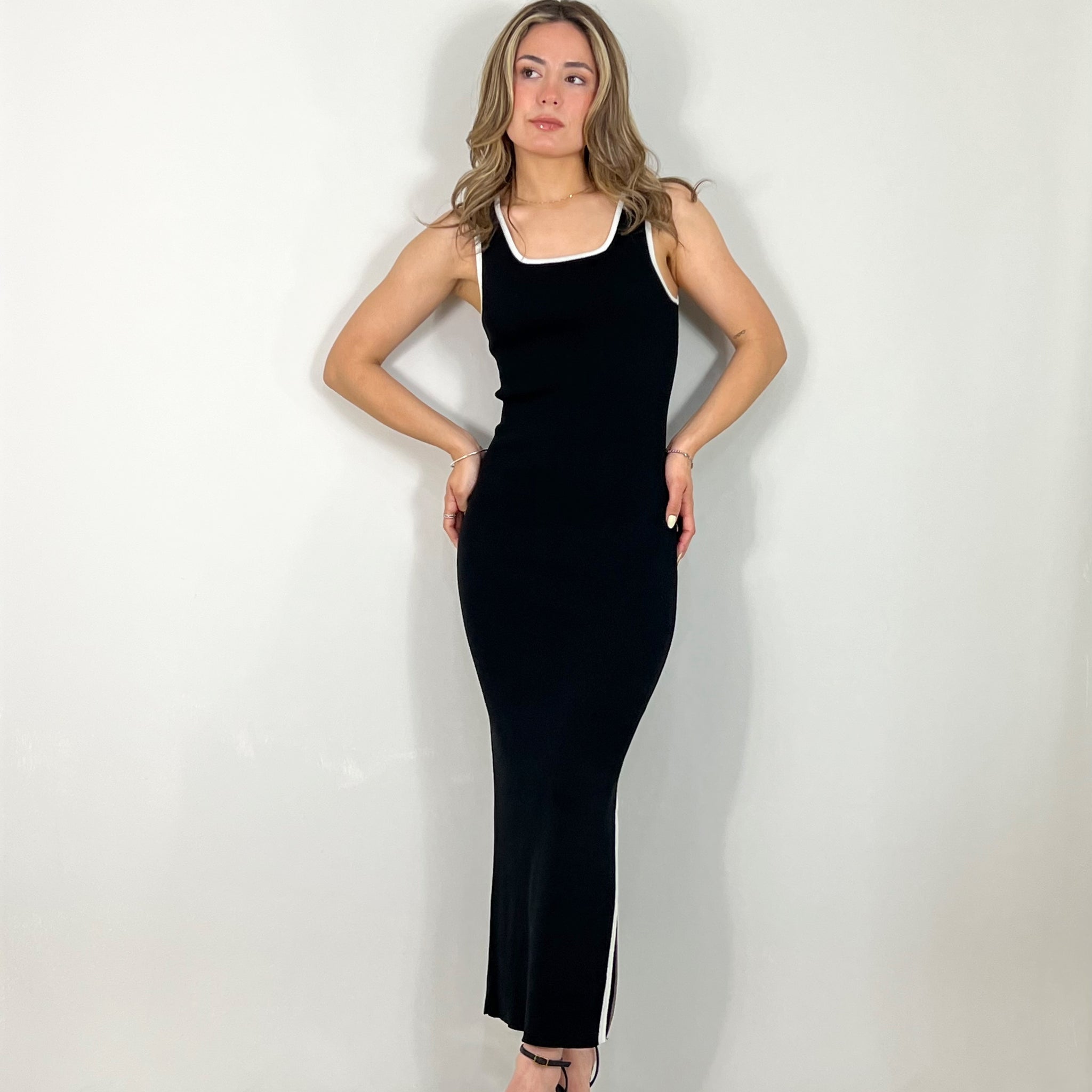 Knit mididress