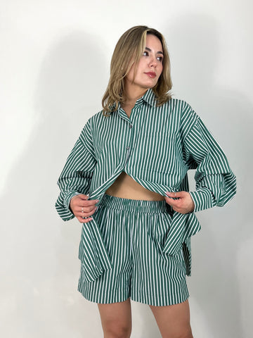 green stripes